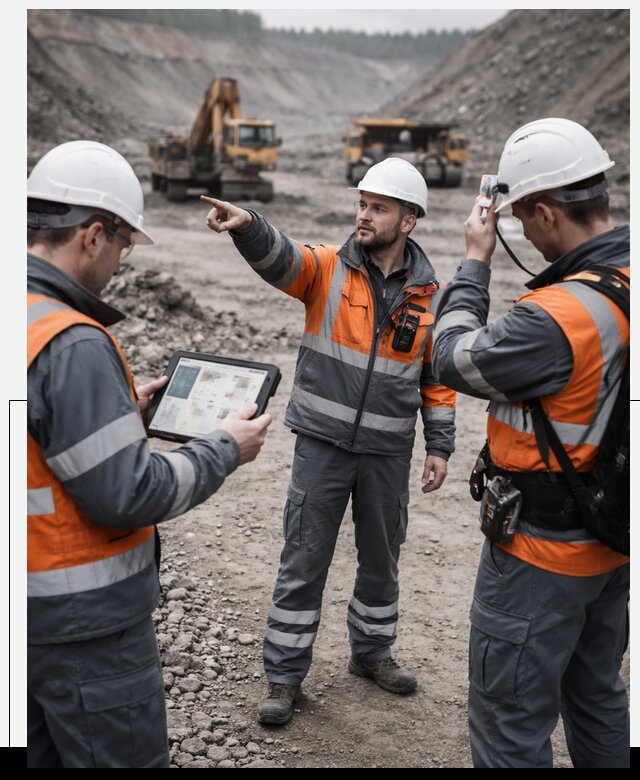 Система контроля персонала для горнодобывающей отрасли в Курганинске