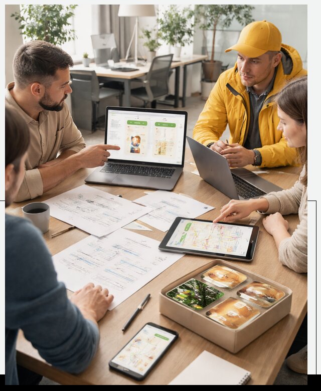 Разработка агрегатора доставки еды в Курганинске от 15602 р., АвикейКгн